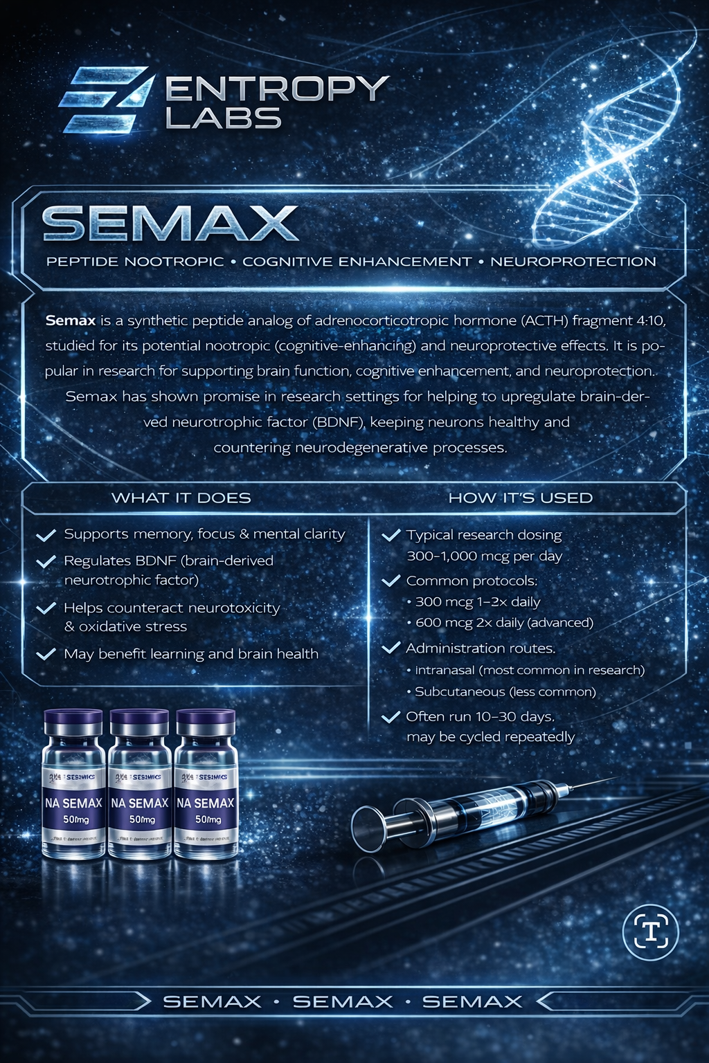 NA Semax 50mg - Image 2