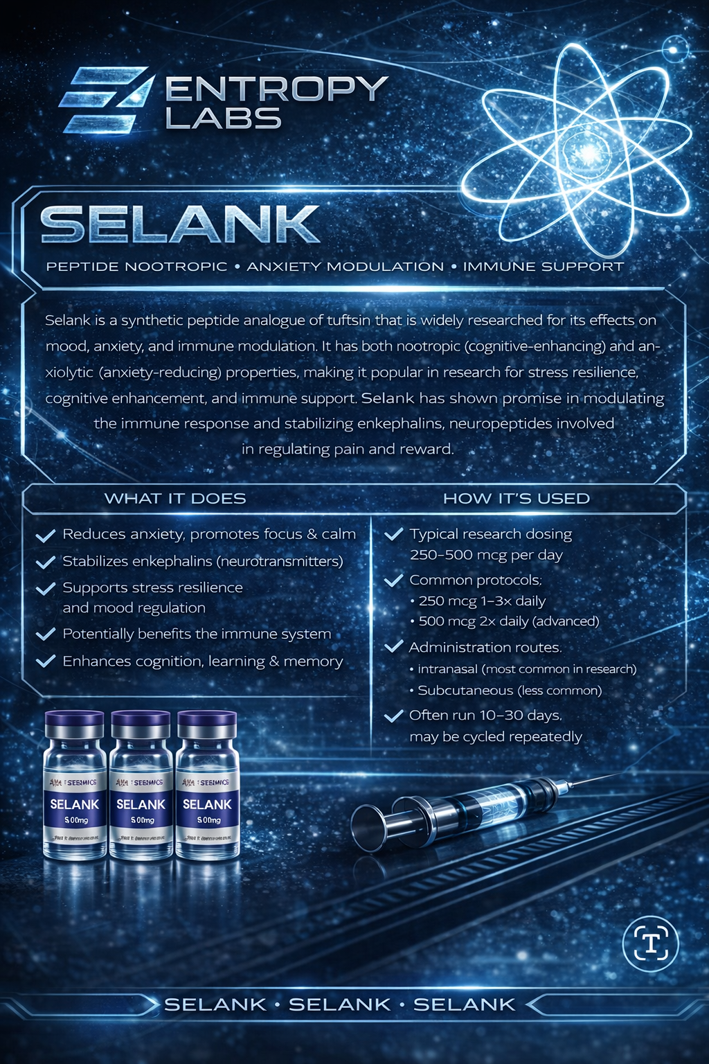 NA Selank 50mg - Image 2