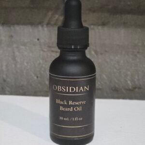 Obsidian - Black Reserved Beard Oil 30mL