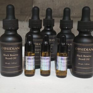 Obsidian Black Reserve Beard Oil